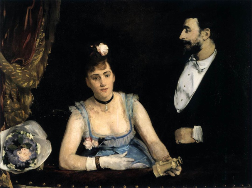 Peinture Une loge aux Italiens, Eva Gonzalès © Musée d’Orsay, Dist. RMN-Grand Palais / Patrice Schmidt Peinture Une loge aux Italiens, Eva Gonzalès © Musée d’Orsay, Dist. RMN-Grand Palais / Patrice Schmidt