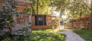 Le Camping Paris est le seul camping sur Paris, niché dans le Bois de Boulogne © Le Camping Paris