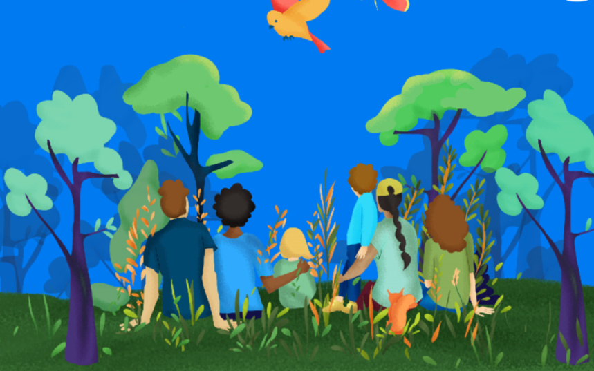 Affiche de la Fête de la Nature qui se déroulera du 22 au 26 mai 2024 © fête de la nature Affiche de la Fête de la Nature qui se déroulera du 22 au 26 mai 2024 © fête de la nature