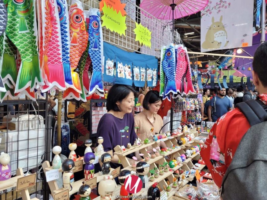 Des stands mettant en avant les arts japonais sont à retrouver © Zack Seminet Des stands mettant en avant les arts japonais sont à retrouver © Zack Seminet