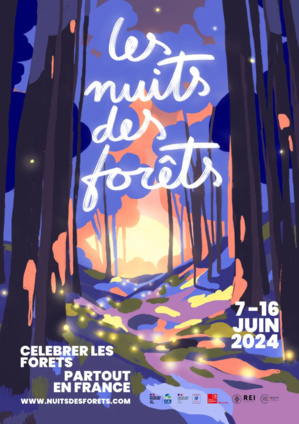 Affiche officielle des Nuits des Forêts Affiche officielle des Nuits des Forêts