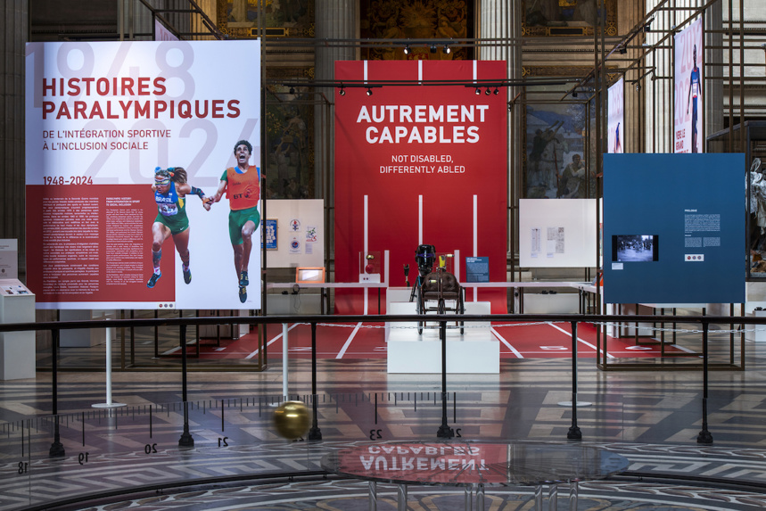 Histoires Paralympiques au Panthéon © Didier Plowy Histoires Paralympiques au Panthéon © Didier Plowy