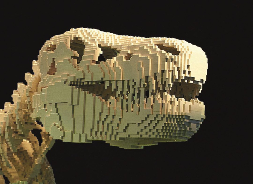 Découvrez un T-Rex entièrement en LEGO © Fever Découvrez un T-Rex entièrement en LEGO © Fever