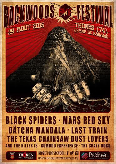 Backwoods Festival le samedi 29 août 2015 Backwoods Festival le samedi 29 août 2015