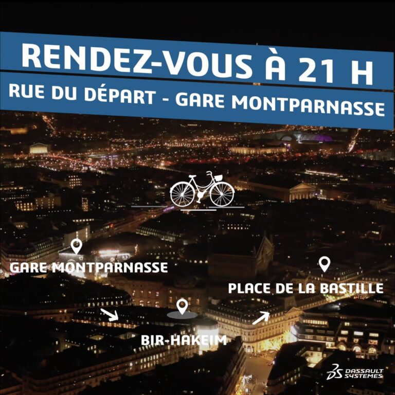 La Mobility Night Ride à Paris, une balade insolite le 4 octobre La Mobility Night Ride à Paris, une balade insolite le 4 octobre
