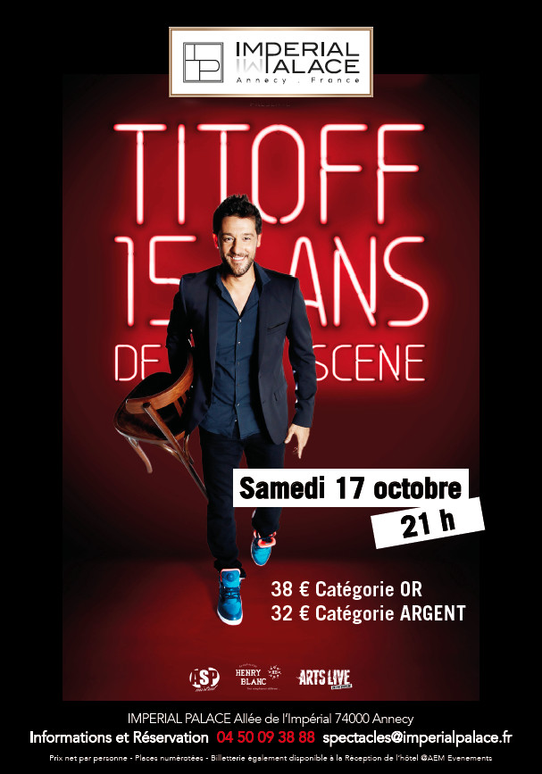 Interview de TITOFF pour ses 15 ans de scène ! Interview de TITOFF pour ses 15 ans de scène !