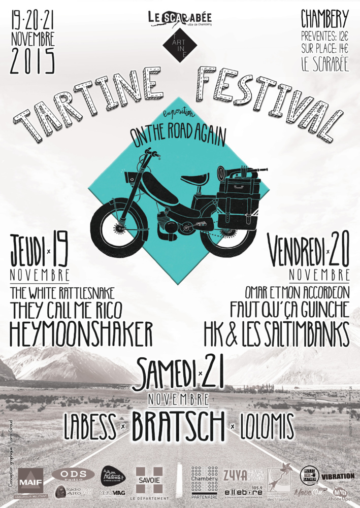 Sur la route du Tartine Festival 