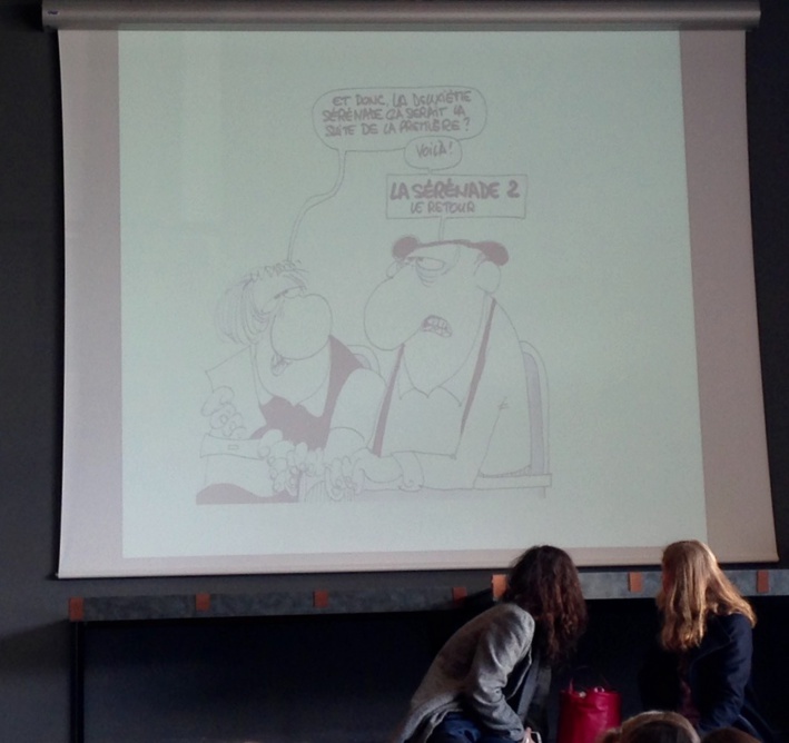 Entre chaque morceau, des interludes Bidochonnes ©MoveOnMag Entre chaque morceau, des interludes Bidochonnes ©MoveOnMag