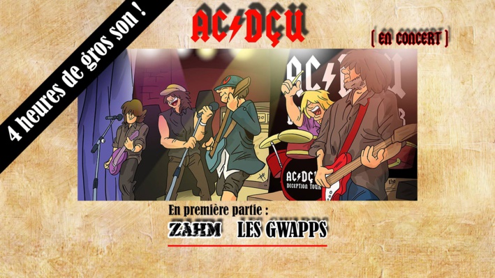 Rendez-vous avec AC/DÇU Samedi 13 Février à Orcier