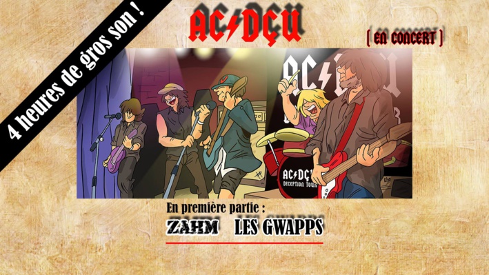 Rendez-vous avec AC/DÇU Samedi 13 Février à Orcier Rendez-vous avec AC/DÇU Samedi 13 Février à Orcier