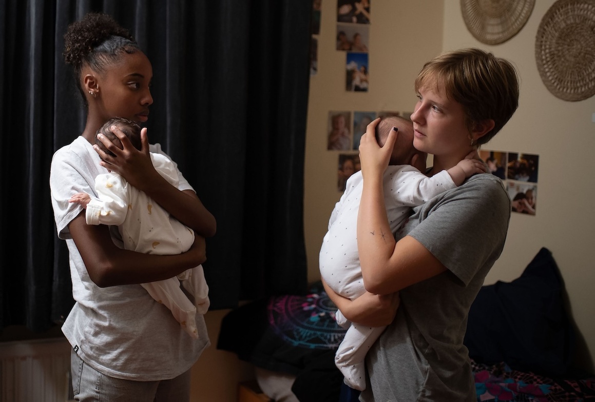 Film Jeunes Mères - Lucie Laruelle, Janaina Halloy ©Les Films du Fleuve