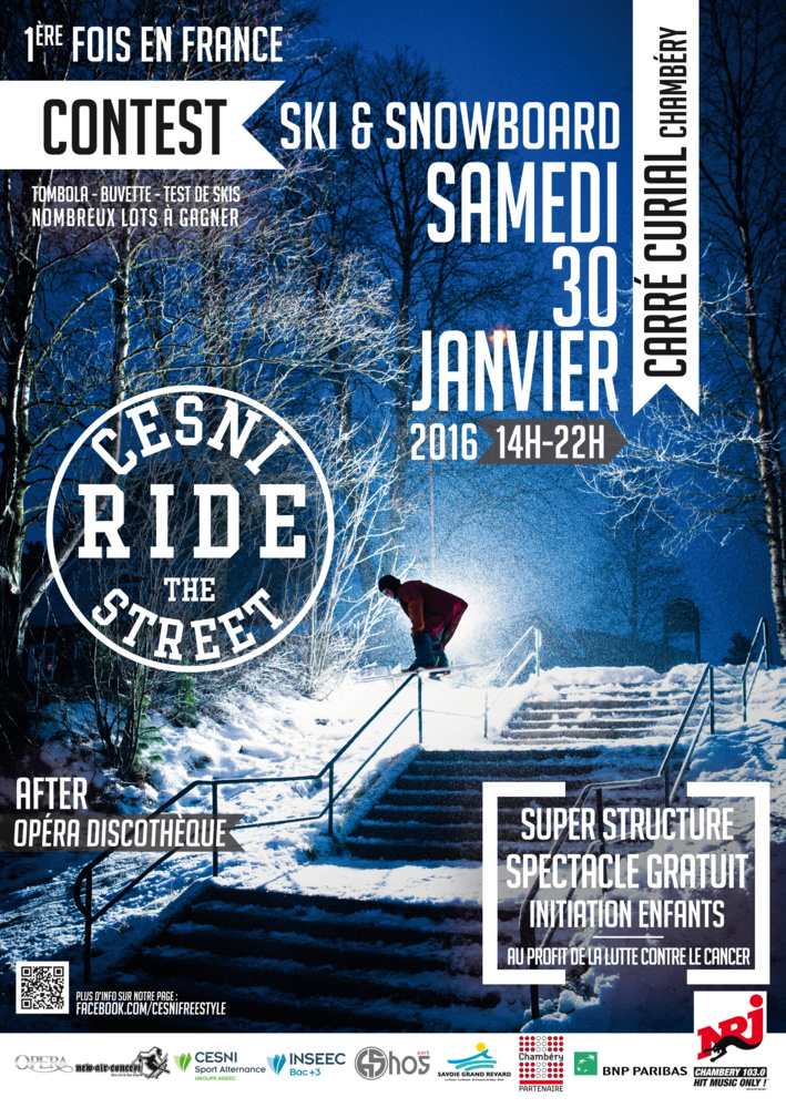 La 1ère compétition urbaine de ski et de snowboard freestyle en France a eu lieu à Chambéry La 1ère compétition urbaine de ski et de snowboard freestyle en France a eu lieu à Chambéry