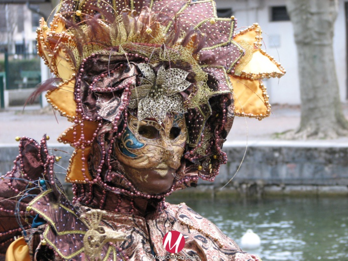 Grand succès du carnaval vénitien ce samedi 20 février à Annecy !