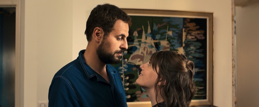 Film Adieu Jean-Pat - Hakim Jemili, Fanny Sidney ©Les Films sur mesure
