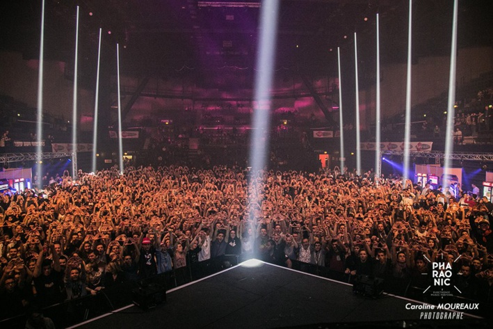 "Je tenais à féliciter les organisateurs et les équipes des lumières et éclairage" Martin Solveig