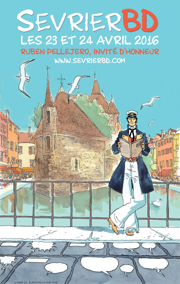 Ce week-end, c'est le SALON de la BD à SEVRIER