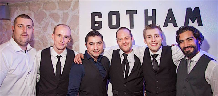 Benoît, Florian, Alex, Julien (le patron) Axel, Abraham // Copyright AnnecyByNight.com