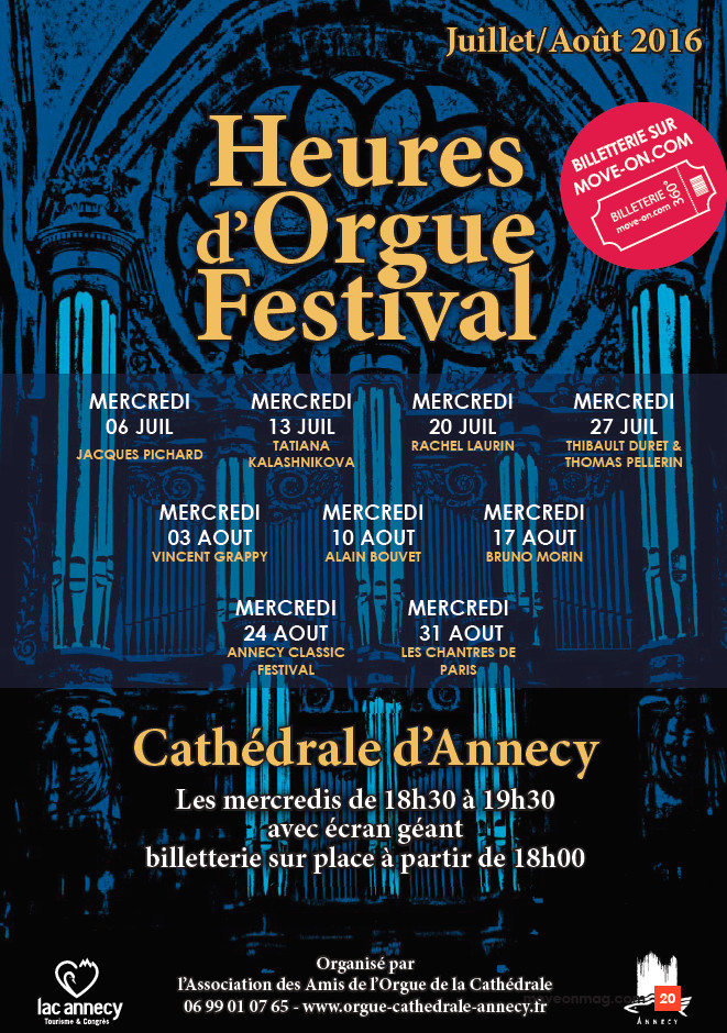 Festival des Heures d’Orgue de la Cathédrale avec Johann Vexo Festival des Heures d’Orgue de la Cathédrale avec Johann Vexo