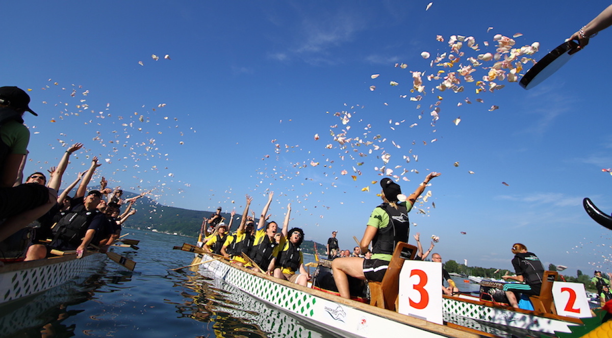 11° édition du Festival Dragon Boat d'Annecy les 1er et 2 octobre 2016