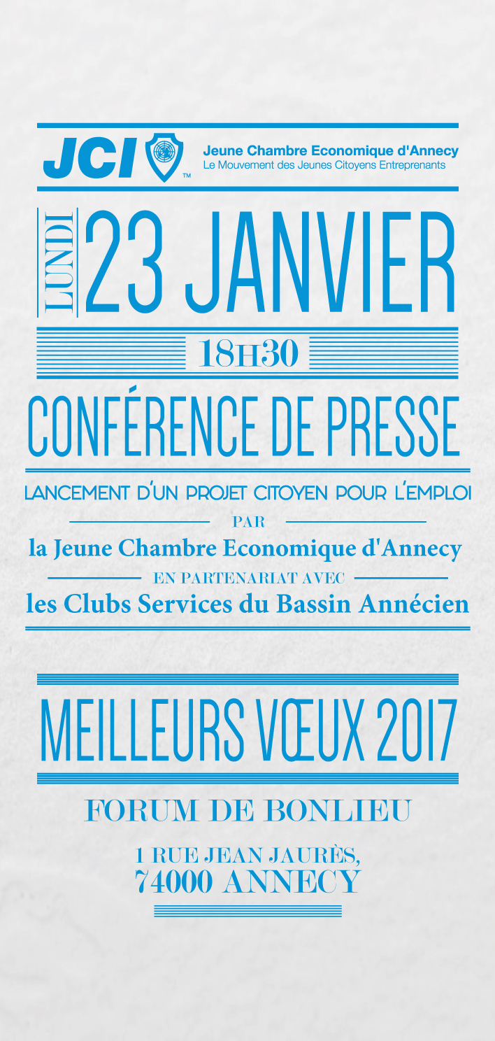 La JCE d'Annecy prépare une première mondiale autour de l'emploi