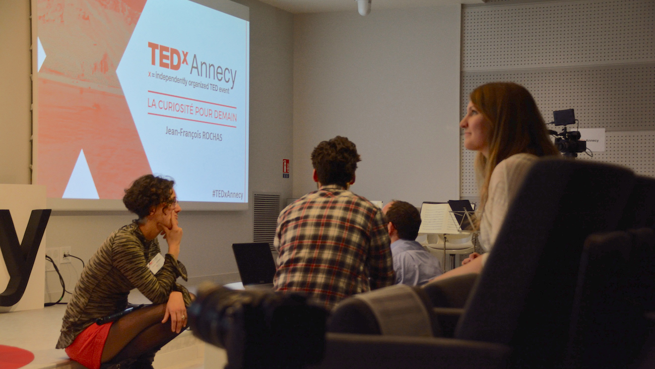 Conférences TEDx Annecy, la curiosité pour demain