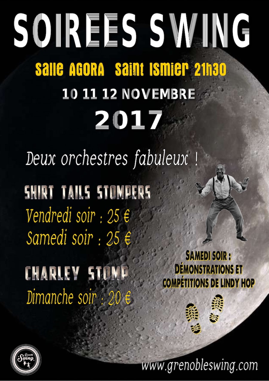 GRENOBLE SWING DANSE FESTIVAL du 10 au 12 novembre 2017