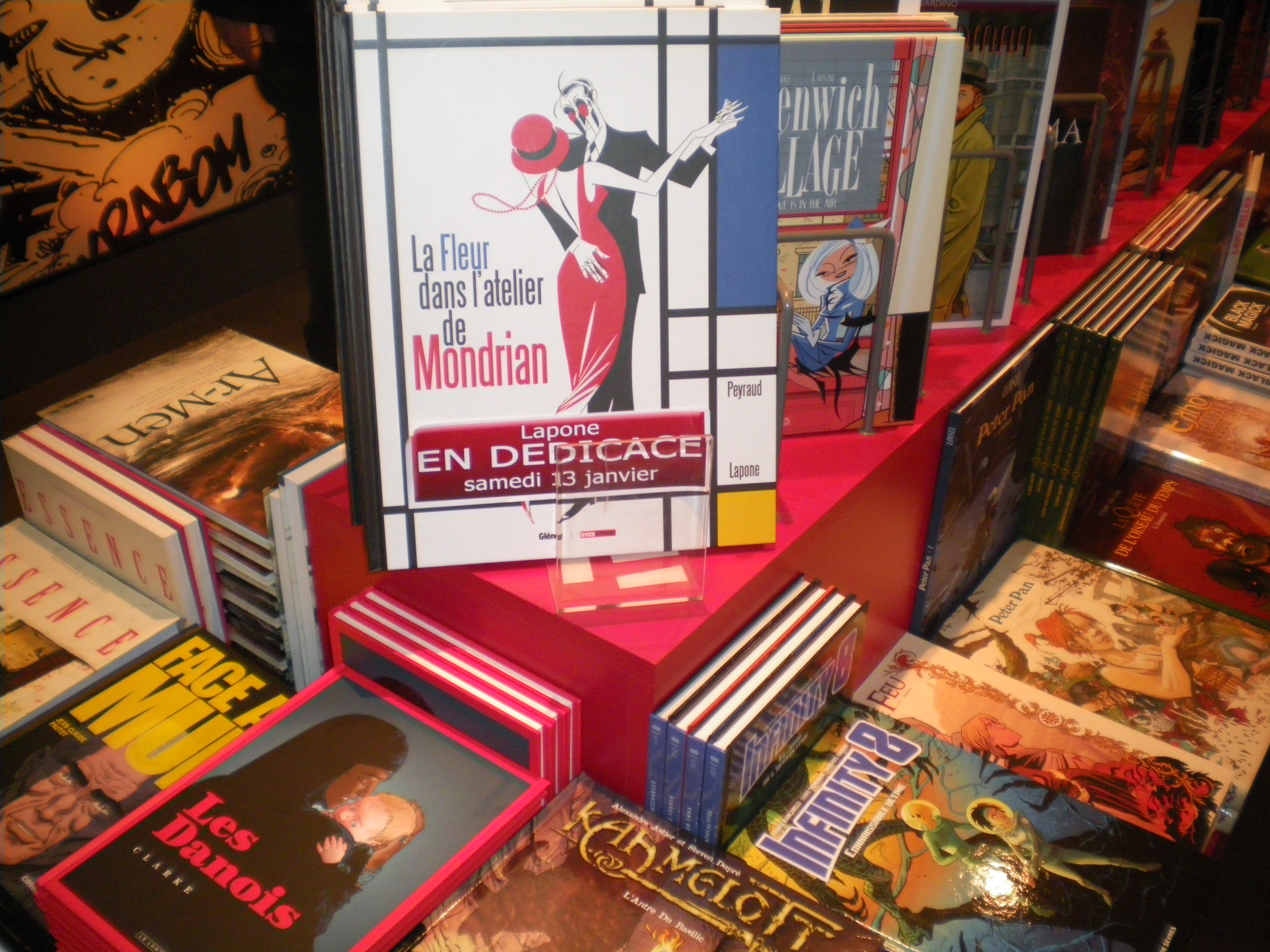 La fleur dans l'atelier de Mondrian - Antonio Lapone La fleur dans l'atelier de Mondrian - Antonio Lapone