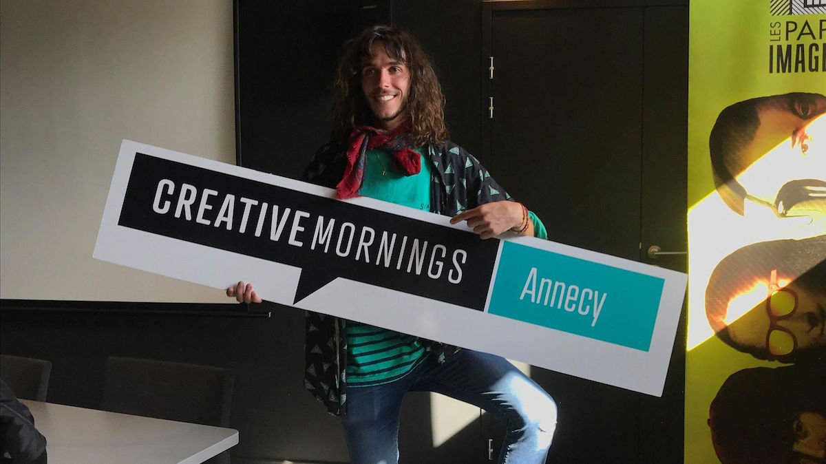 Téo Jaffre - CreativeMornings Annecy