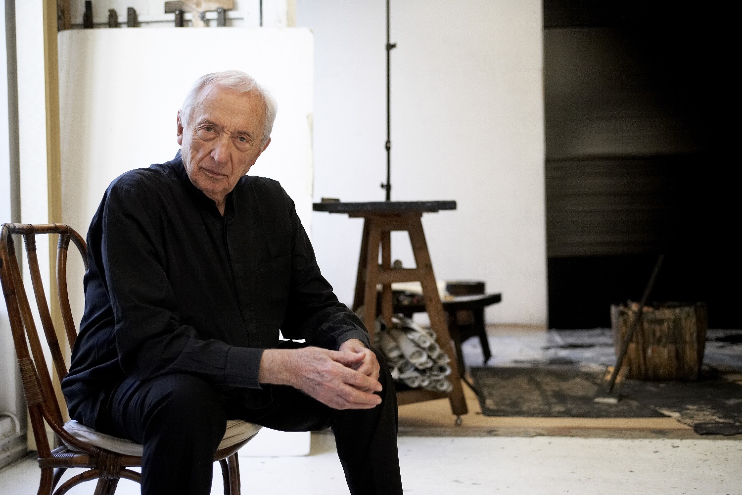 Pierre Soulages ©Vincent Cunillère Pierre Soulages ©Vincent Cunillère