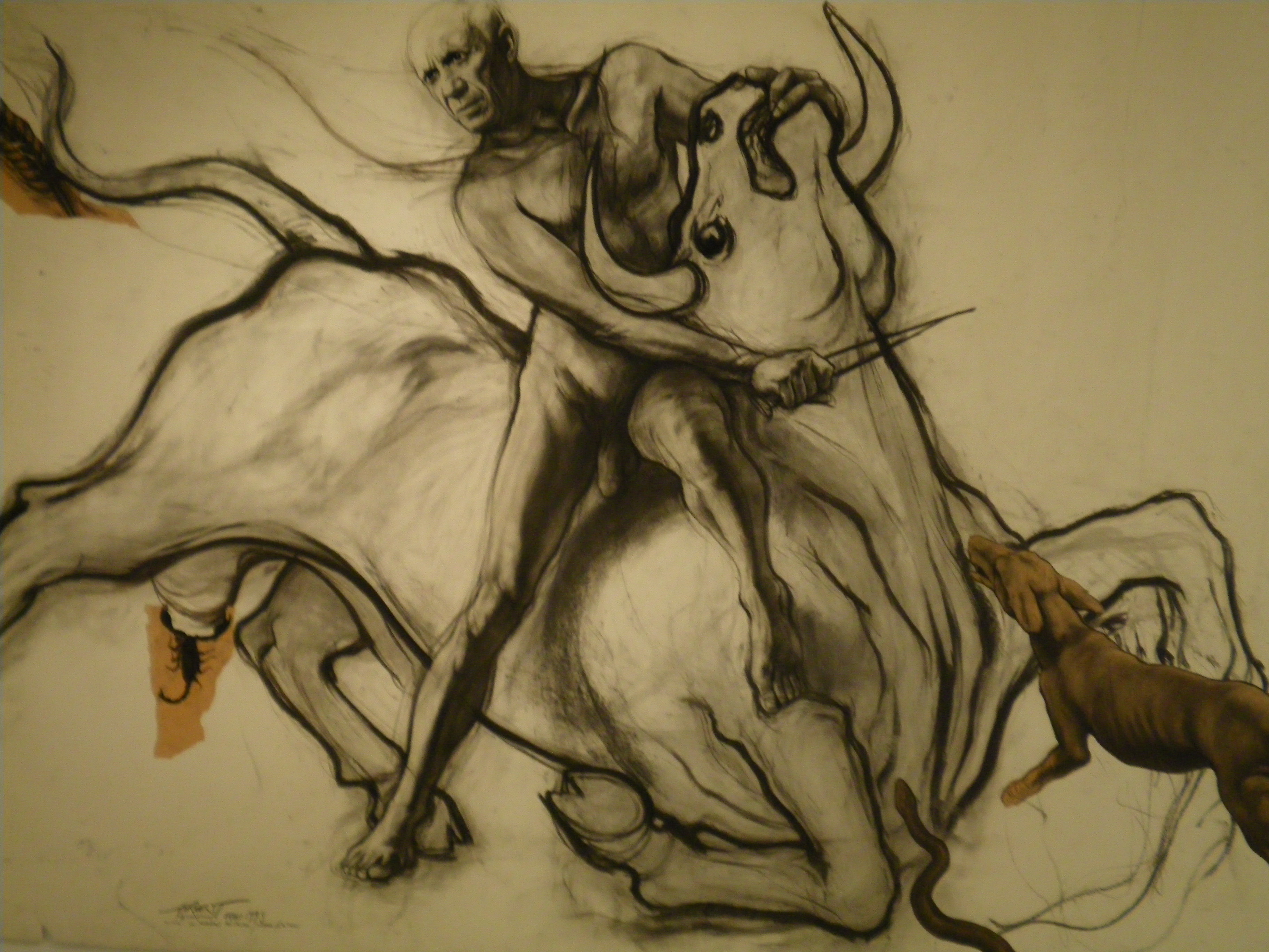 Picasso-Mithra d'Ernest Pignon-Ernest Picasso-Mithra d'Ernest Pignon-Ernest