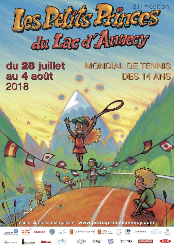 Affiche Tournoi des Petites Princes 2018