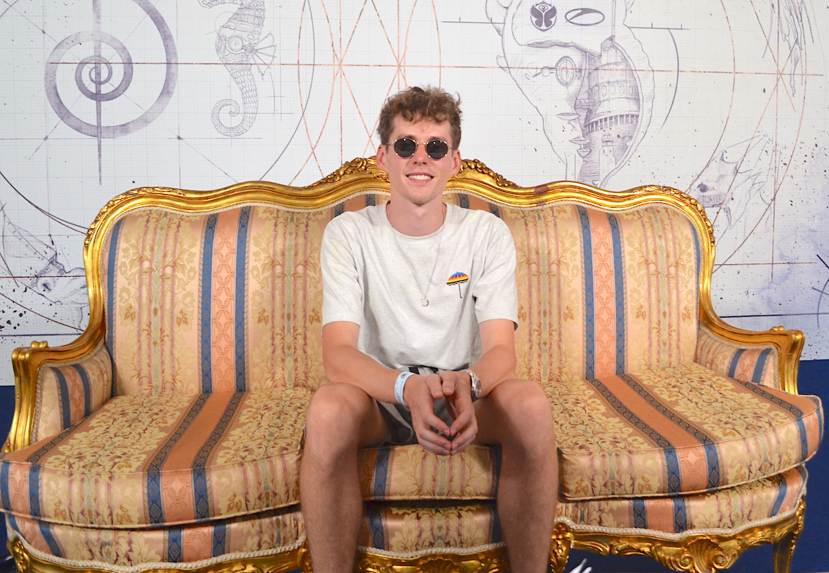 Notre rencontre avec Felix "lost frequencies" à Tomorrowland 2018