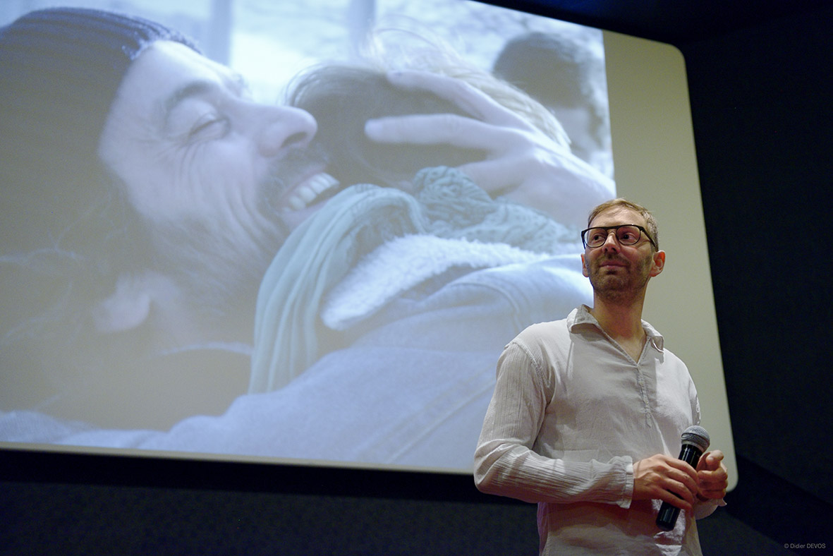 Guillaume Senez aux Nemours pour le film "Nos batailles" ©Didier Devos