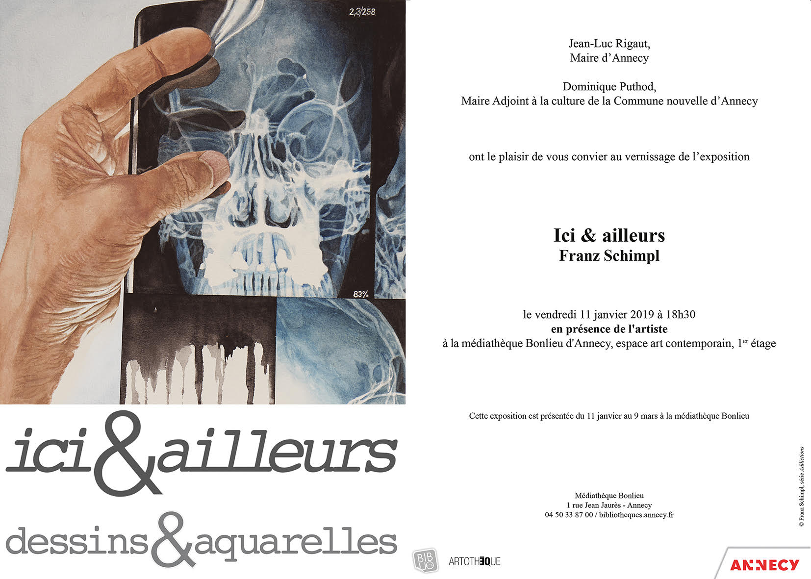 Ici & Ailleurs. Exposition de Franz Schimpl