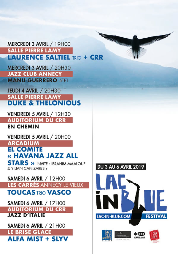 Lac In Blue Annecy Du 3 au 6 avril 2019