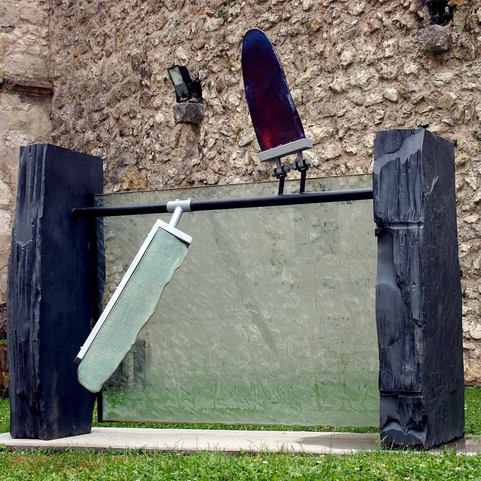 Oeuvre de Daniel Pommereulle©Amélie Perrey Oeuvre de Daniel Pommereulle©Amélie Perrey