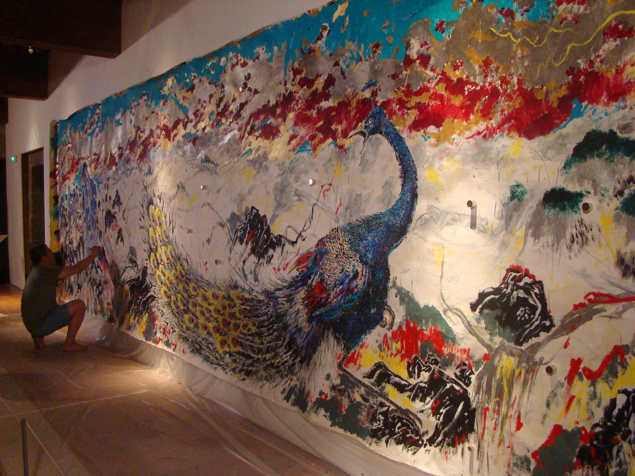 Sun-Xun en résidence.2017.© Musée Annecy Sun-Xun en résidence.2017.© Musée Annecy