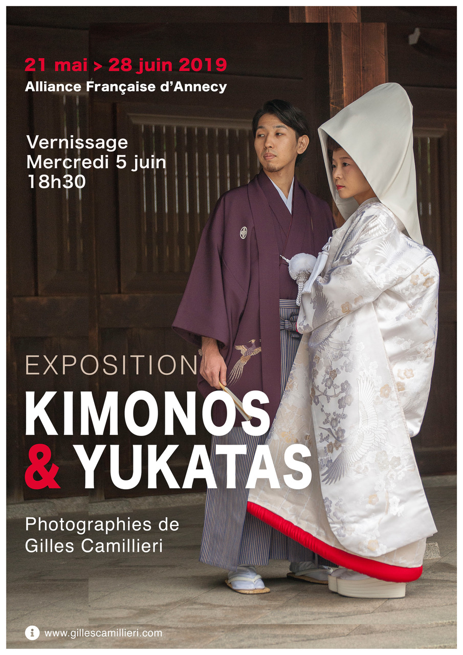 Exposition photos de Gilles Camillieri Kimonos & Yukatas