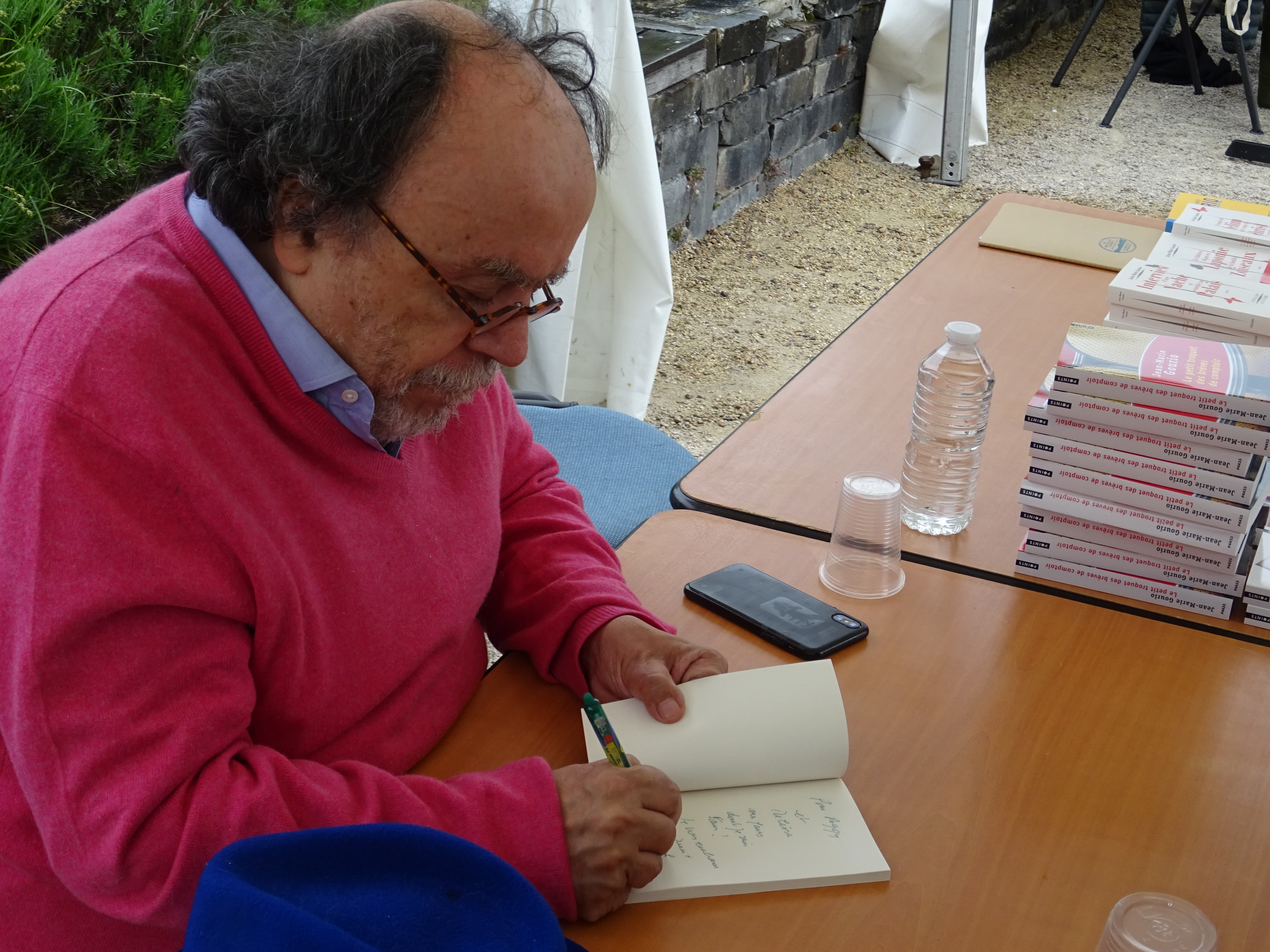 Propos échangés avec Jean-Michel Ribes à la Fête du Livre de Talloires 2019