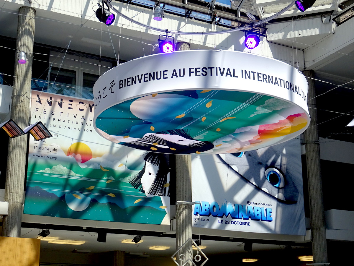 La ville d'Annecy se met aux couleurs du Festival du Film d'Animation