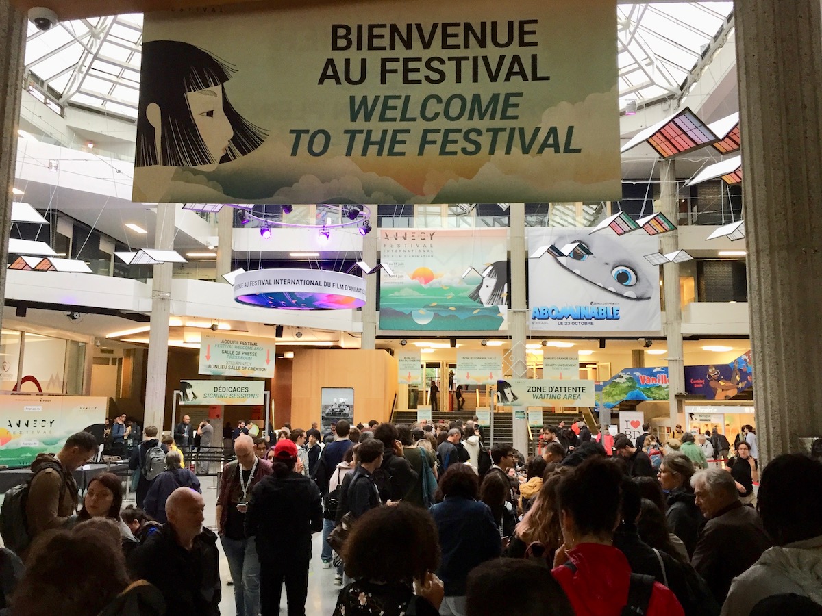 Le centre culturel de Bonlieu au rythme du Festival du Film d'Animation