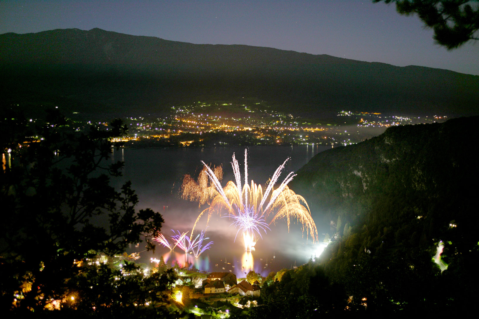 Les Pyroconcerts de Talloires reviennent les 8, 15 et 22 août 2019