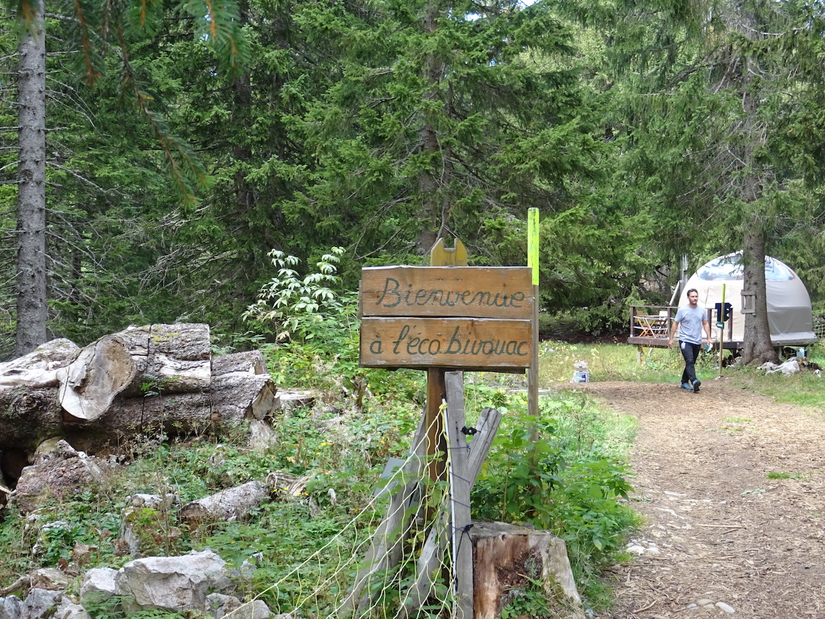 Bienvenue à l'éco-bivouac ©MoveOnMag