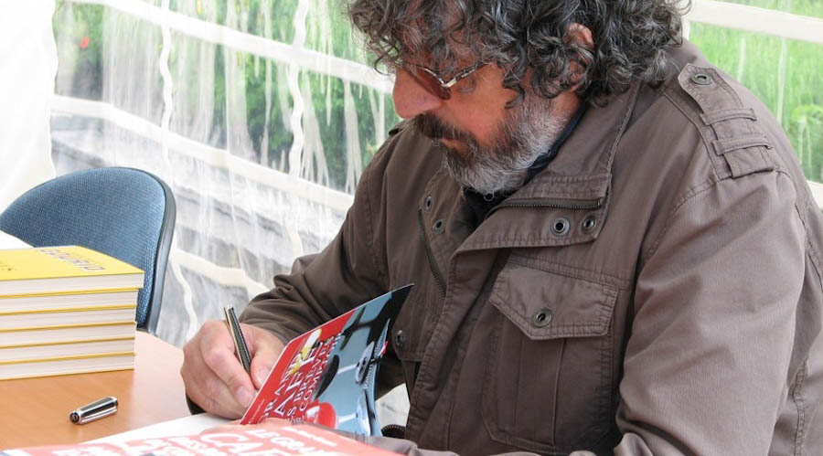 Jean-Marie Gourio à la Fête du Livre de Talloires ©Paul Rassat