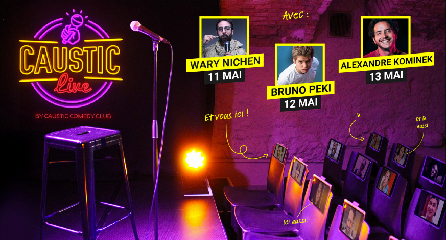 Le stand-up s’invite dans votre salon ©Tuur Tisseghem Pexels