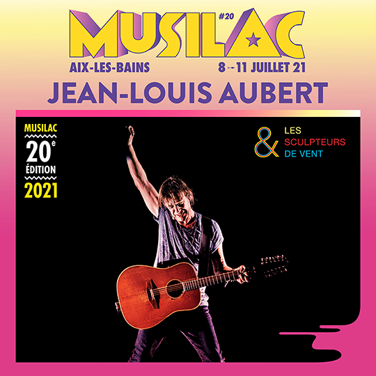 Jean-Louis Aubert sera présent en 2021 à Musilac ©DR