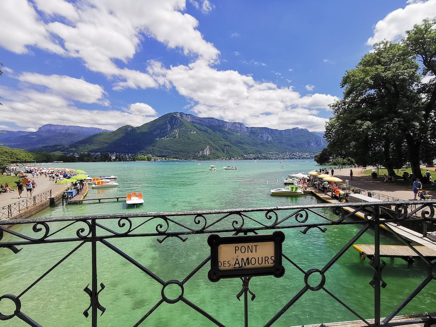 Le Pont des Amours à Annecy ©DR