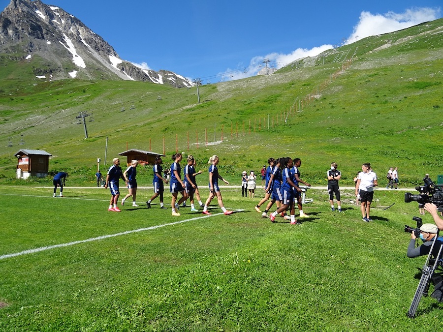 Un cadre motivant pour les joueuses de l'Olympique Lyonnais ! ©DR