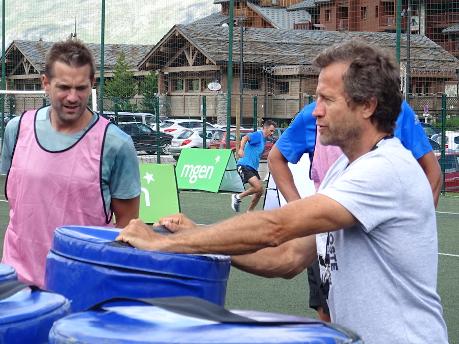 Les Étoiles du Sport au Stade Fabien Galthier avec Fabien Galthier à Tignes ©Paul Rassat