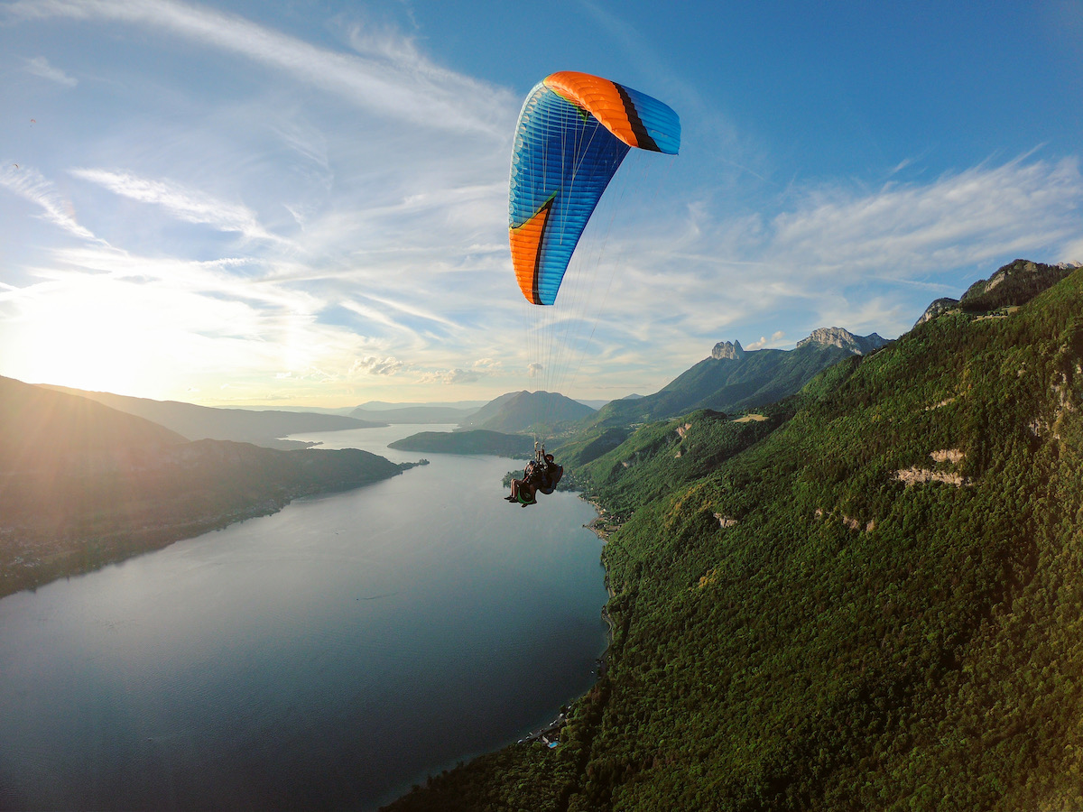 Lac d'Annecy ©K2Parapente Lac d'Annecy ©K2Parapente